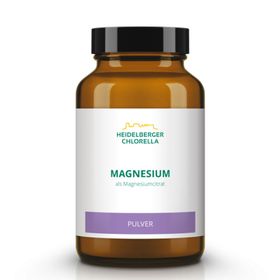 Heidelberger Chlorella® Magnesium als Magnesiumcitrat Pulver
