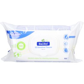 BACILLOL 30 Sensitive Green Tiss.17x20cm Flow-Pack