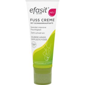 efasit Fuß Creme mit Schwammaufsatz