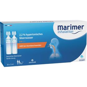 MARIMER Inhalation Meerwasser hypertonisch 2,2 %