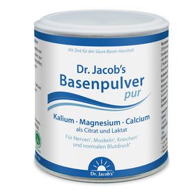 Dr. Jacob's Basenpulver pur Basen-Citrat-Laktat Mineralstoffe Kalium Magnesium