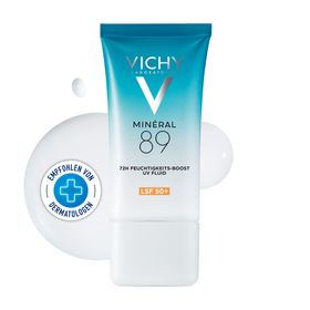 Vichy MINÉRAL 89 72h Feuchtigkeits-Boost UV Fluid LSF50+