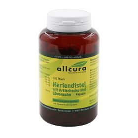 allcura Mariendistel mit Artischocke und Löwenzahn