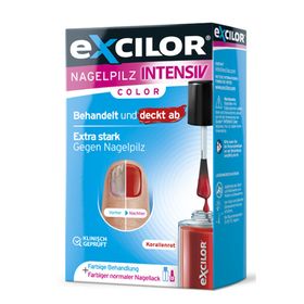 EXCILOR Intensiv Color - Lack gegen Nagelpilz - Hochwirksame Formel gegen Fußpilz