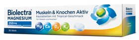 BIOLECTRA Magnesium 250 mg Muskeln & Knochen Kautabletten