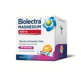 Biolectra® MAGNESIUM 400 mg Nerven & Muskeln Vital