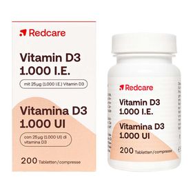 Redcare Vitamin D3 1000 I.E.