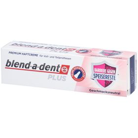 Haftcreme Barriere gegen Speisereste