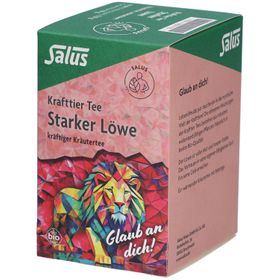 Salus Krafttier Tee Starker Löwe Bio Kräutertee - 15 Filterbeutel