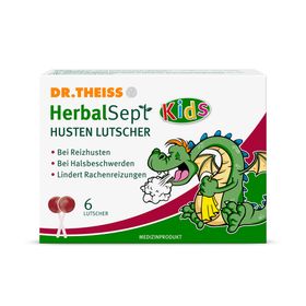 DR. THEISS HerbalSept Husten Lutscher Kids