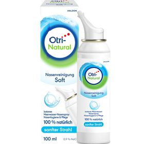 OtriNatural Nasenreinigung Soft, Meerwasser Nasenspray, 100 % natürlich,