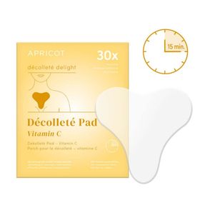 APRICOT Wiederverwendbares Dekolleté Pad mit Vitamin C