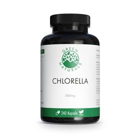 GREEN NATURALS Chlorella Kapseln vegan