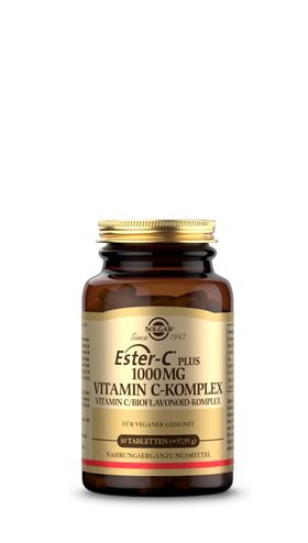 Solgar Ester-C Plus 1000 mg – Hochdosiertes Vitamin C für 24h