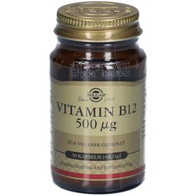 Solgar Vitamin B12 500 µg Kapseln