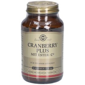 SOLGAR Cranberry Plus mit Ester-C®
