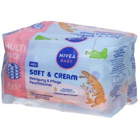 NIVEA BABY Soft & Cream Pflege-Feuchttücher