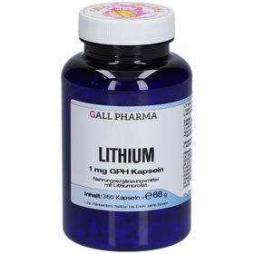 GALL PHARMA Lithium 1 mg GPH Kapseln