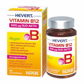 Hevert® Vitamin B12 500 µg Duo Aktiv