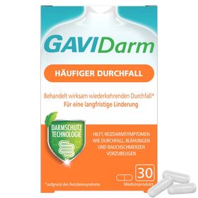 GAVIDarm Häufiger Durchfall Kapseln bei wiederkehrenden Darmbeschwerden