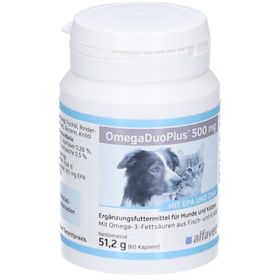 Alfavet OmegaDuoPlus 500 mg für Hunde und Katzen