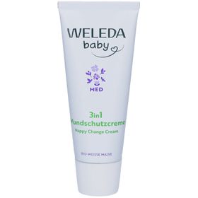 Weleda Baby Med 3in1 Wundschutzcreme Weiße Malve für hochsensible und sehr trockene Haut