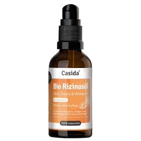 Casida® Rizinusöl kaltgepresst Bio - Haute, Haare & Wimpern