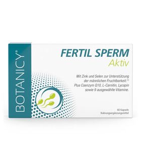 Botanicy Fertil Sperm Aktiv – zur Unterstützung der Fruchtbarkeit