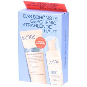 EUBOS Geschenkset Hydrating Defence Fluid mit Gesichtsreinigung gratis