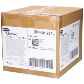 Mullkompressen aus Baumwoll-Verbandmull 5 cm x 5 cm