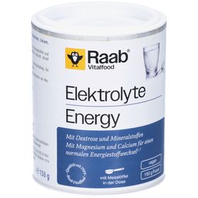 RAAB Vitalfood Elektrolyte Energy Pulver