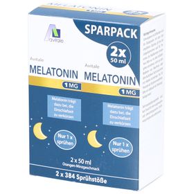 Avitale Melatonin Spray mit Orangen-Minzgeschmack
