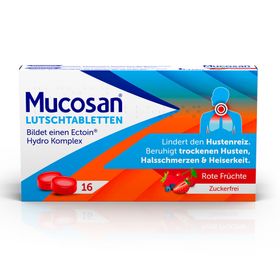 Mucosan® Lutschtabletten - Lindern Hustenrei