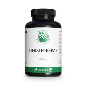 GREEN NATURALS Gerstengras 3000 mg vegan