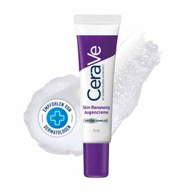 CeraVe Skin Renewing Augencreme Aufhellende Anti-Aging-Augencreme für einen wachen Blick