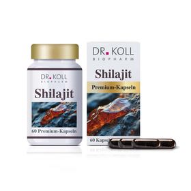 Dr. Koll Shilajit Premium-Kapseln – Harzkonzentrat mit Fulvin- & Huminsäure