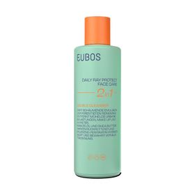 EUBOS Daily Ray Protect Double Cleanser 2in1 entfernt Make-up, UV-Filter & Feinstaub