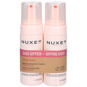 NUXE Very Rose Reinigungsschaum Duo 26 2 x 150 ml