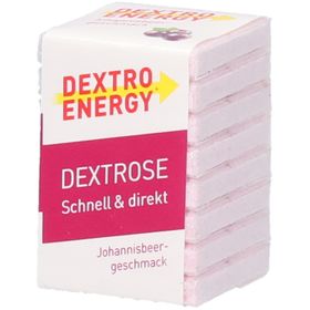 DEXTRO ENERGY Dextrose Johannisbeergeschmack