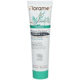 Florame PURETE Reinigende Maske CHARBON 2-in-1
