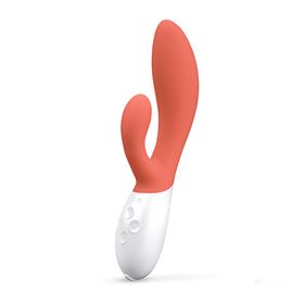 Rabbitvibrator "Ina 3" | Premium Silikon, tiefe Vibrationen | Lelo