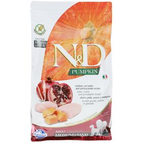 Farmina N&D Pumpkin - Trockenfutter Hund Adult Medium Maxi - Huhn Kürbis Granatapfel