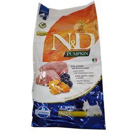Farmina N&D Pumpkin - Lamm & Heidelbeere - Trockenfutter Hund Adult Mini