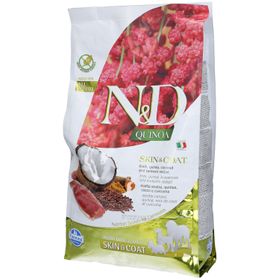 Trockenfutter Farmina N&D Quinoa - Skin & Coat - Ente - Hund Adult