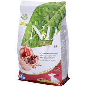 Trockenfutter Farmina N&D Prime - Hundewelpe Mini & Mini Medium Huhn & Granatapfel