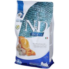 Trockenfutter Hund Farmina N&D Ocean - Adult Mini - Kabeljau Kürbis