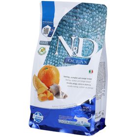 Trockenfutter Farmina N&D Ocean Hering & Kürbis - Katze Adult