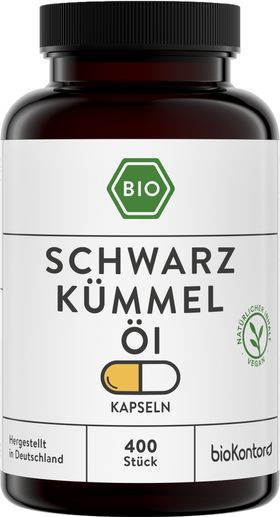 bioKontor Schwarzkümmelöl Kapseln BIO 🌿