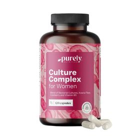 Purely Frauen-Komplex mit mikrobiellen Kulturen