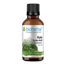 Bioherba Kale Grün-Kohl  Brassica oleracea L.  Tropfen  Tinktur Extrakt